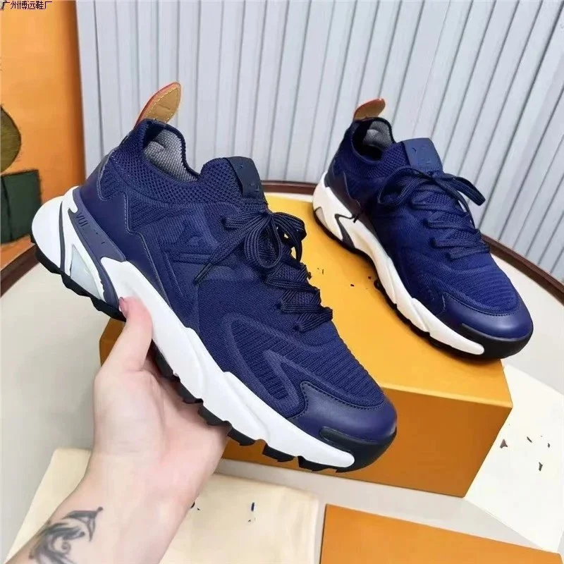 Louis Vuitton Louis Vuitton LV Trainer宝蓝色 Sneakers Blue