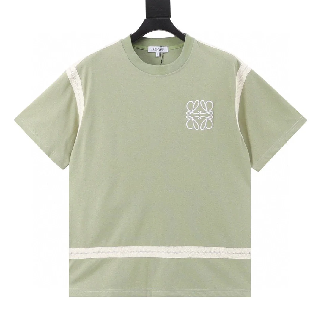 Loewe Loewe Anagram Sage Green T-Shirt Green