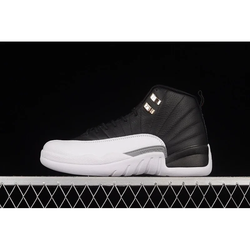 Jordan Air Jordan 12 Black/White Sneakers Black - 1