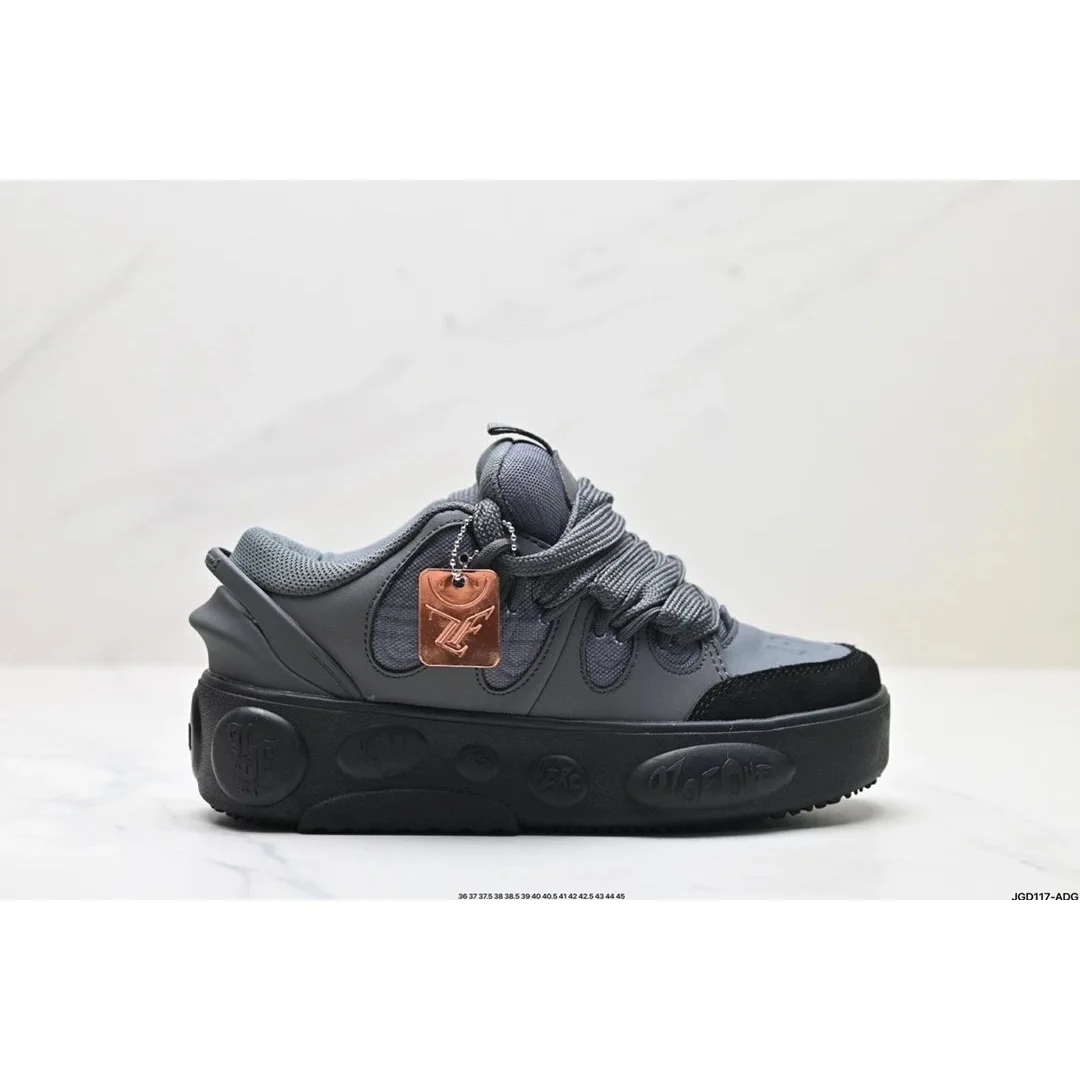Other Unisex 107 Grey/Black Sneakers Grey - 1