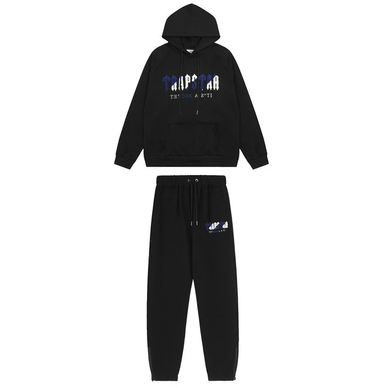 Trapstar Trapstar 2008套装黑色 Tracksuit Black - 1