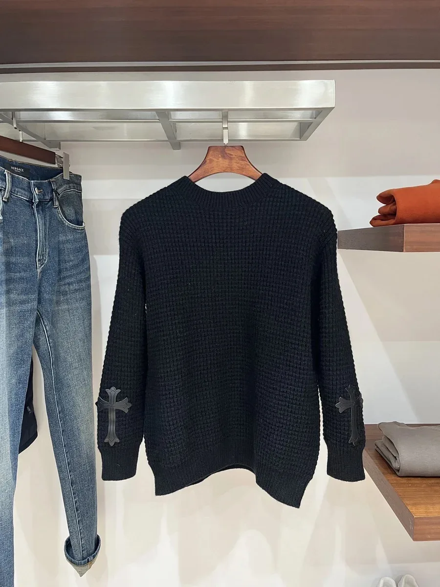 Chrome Hearts Chrome Hearts CH Cross Knit Sweater Black Black
