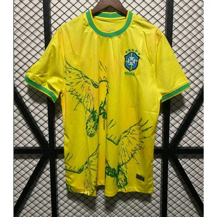 Other 22-23 Brazil Yellow Soccer Jersey Yellow - 1