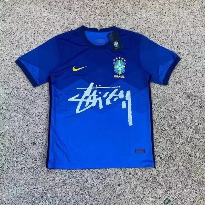 Nike Nike Brazil Jersey Blue/White Football Shirt Blue - 1