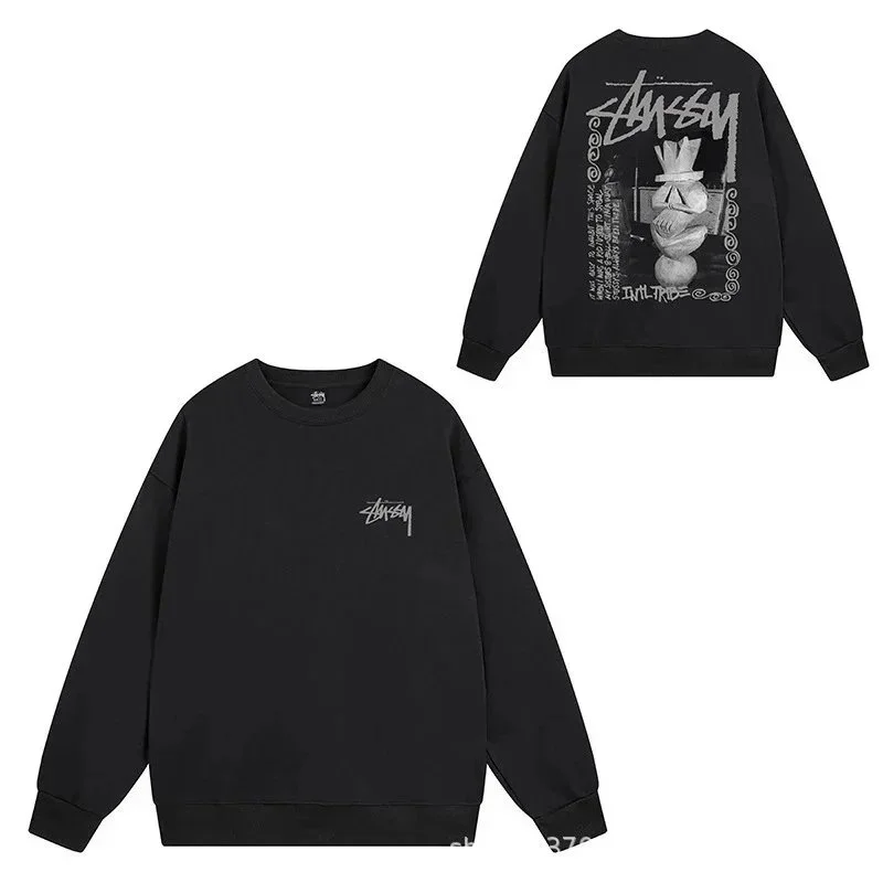 Stussy Stussy International Black Sweatshirt Black