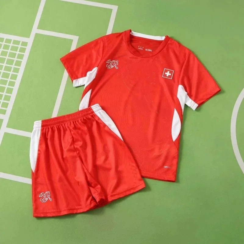 Other Red Swiss Football Kit Set Red - 1