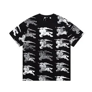 Burberry Burberry Knight Black/White T-Shirt Black