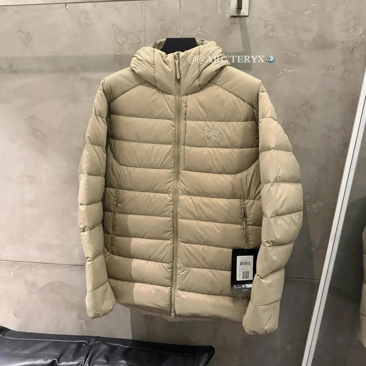 Arc'teryx Arc'teryx Gamma Hooded Puffer Jacket THO二代 浩渺灰 Beige