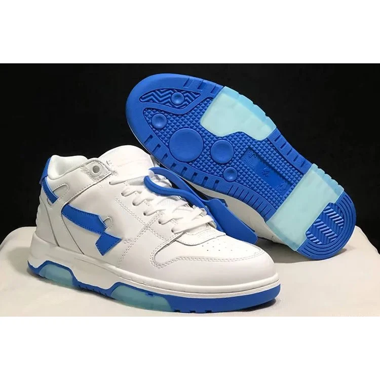 Off-White Off-White OW100 For Walking White/Blue Sneakers White - 1