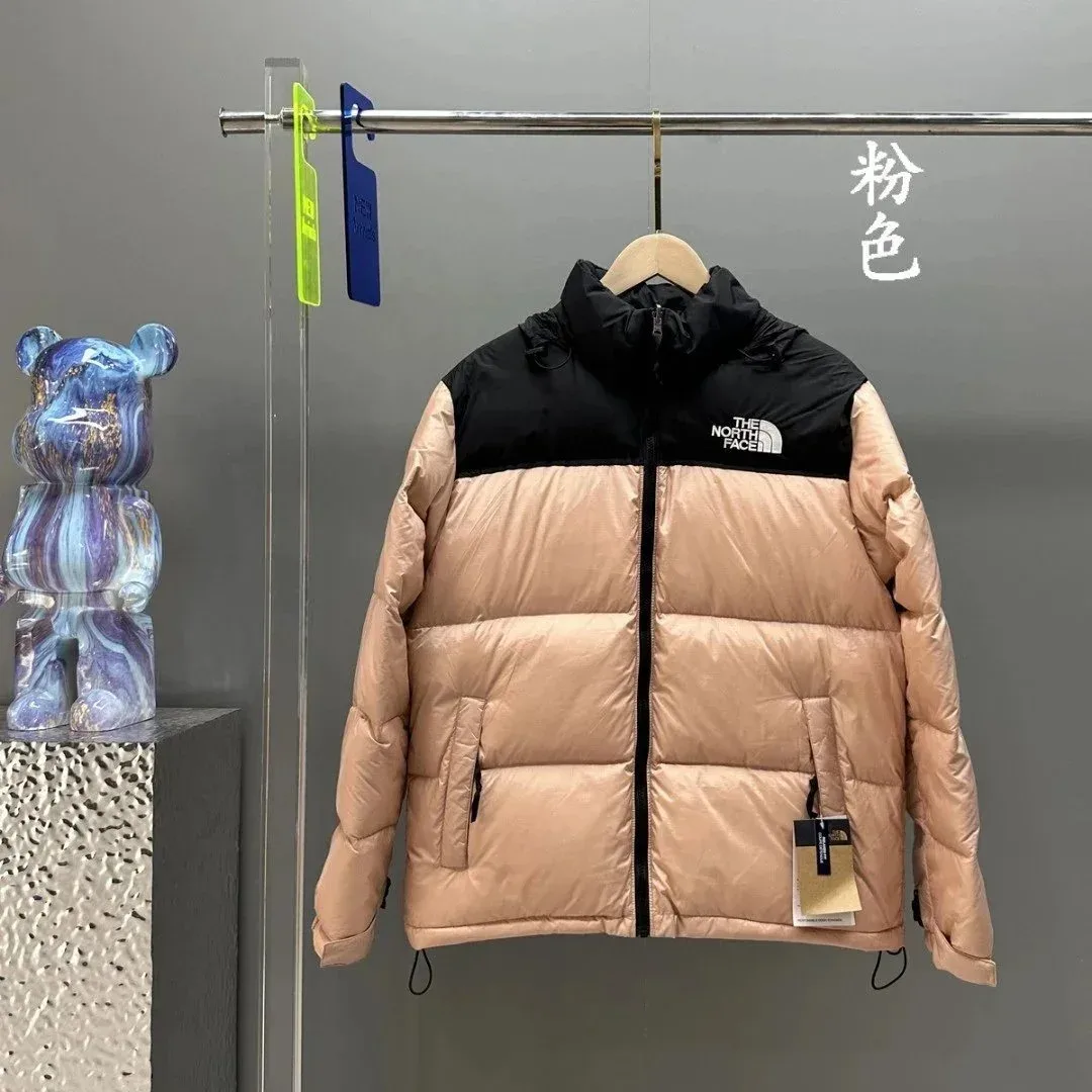 The North Face The North Face Nuptse Pink Parka Pink - 1