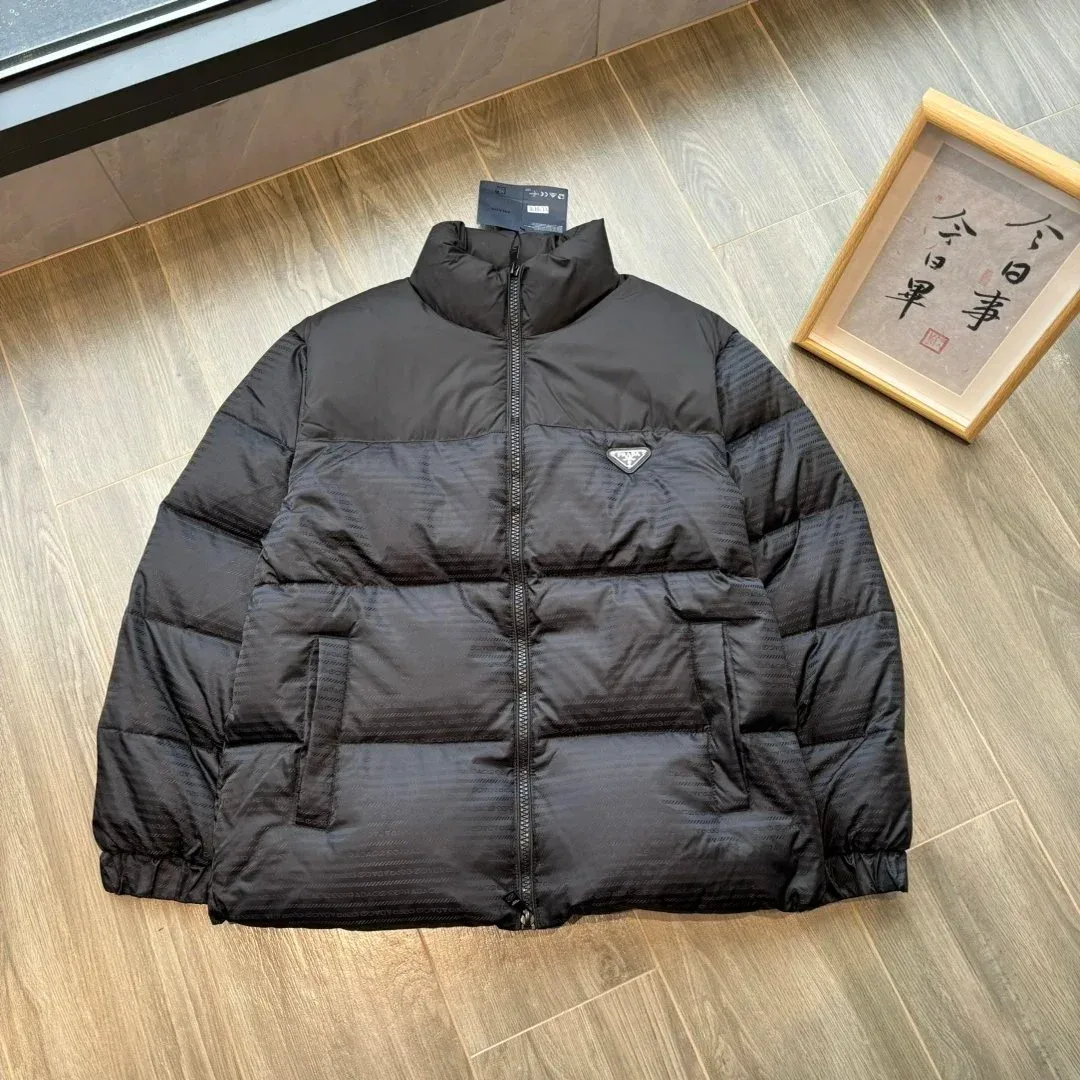Prada Prada Re-Nylon Black Puffer Jacket Black