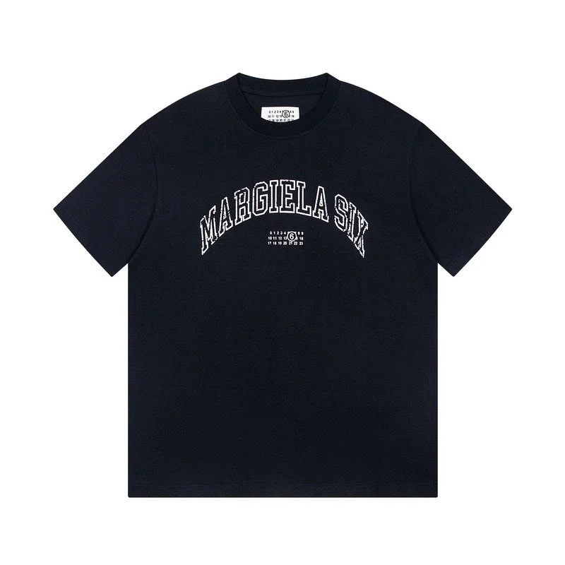 Maison Margiela Maison Margiela SIX Black T-Shirt Black
