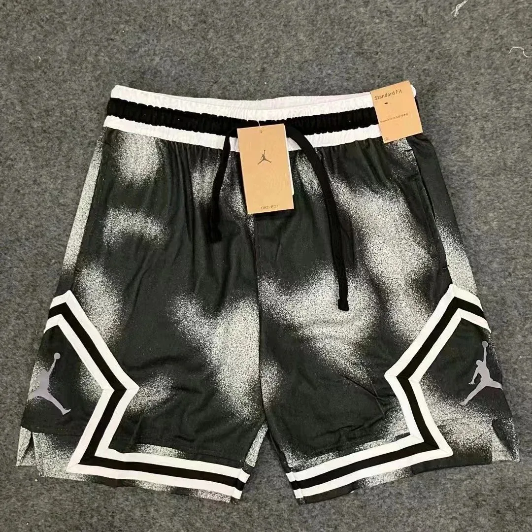 Jordan Jordan Spray Paint Black/White Shorts Black