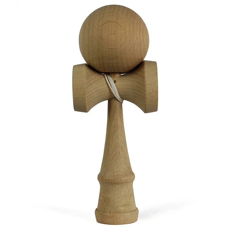 Other Wooden Kendama Maple Wood—Natural Color Toy Brown