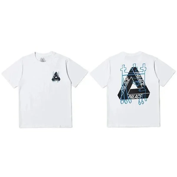 Palace Palace White Tri-Logo T-Shirt White - 1