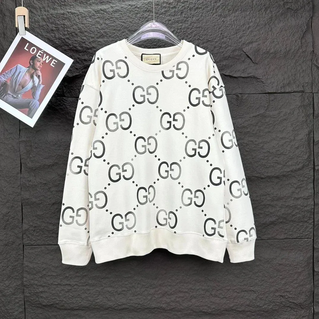Gucci Gucci GG Supreme Cream Monogram Sweatshirt Cream