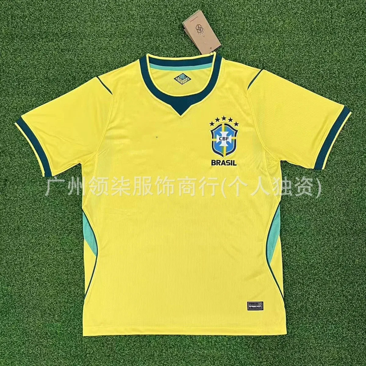 Other Brazil Home Jersey 2026 Yellow Soccer Shirt Yellow - 1