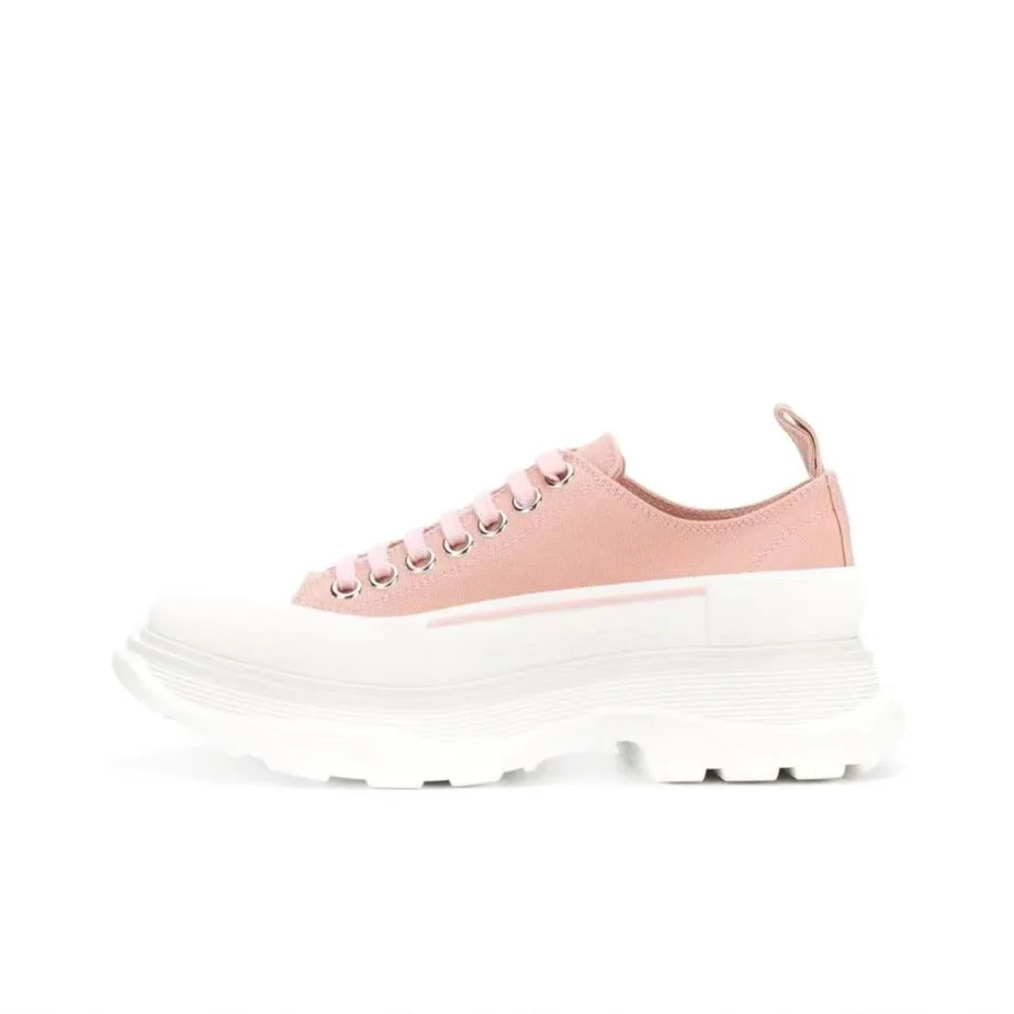 Alexander McQueen Alexander McQueen Oversized Blush/White Sneakers Pink