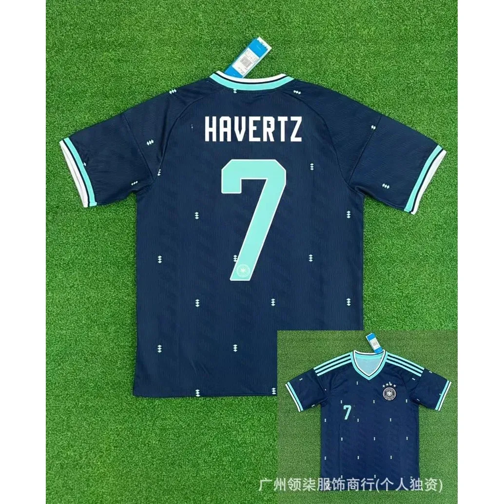 Adidas Adidas Classic Football Havertz 7 Jersey Navy/Light Blue Navy - 1