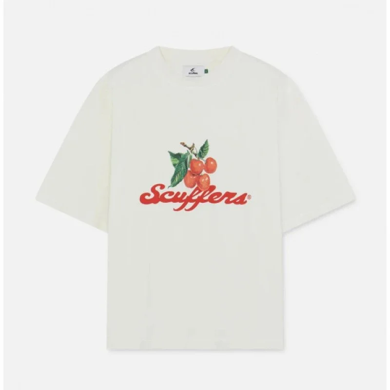 Other Scuffers White Cherry Print T-Shirt White - 1