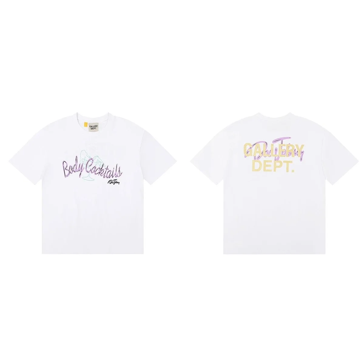 Gallery Dept. Gallery Dept. Body Cocktails White T-Shirt White - 1