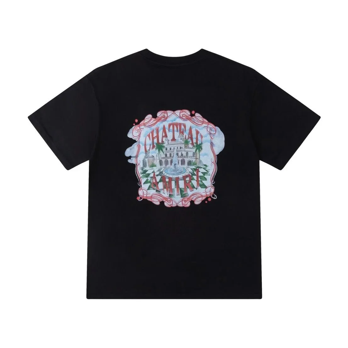 Amiri Amiri Chateau Amiri Black T-Shirt Black - 1