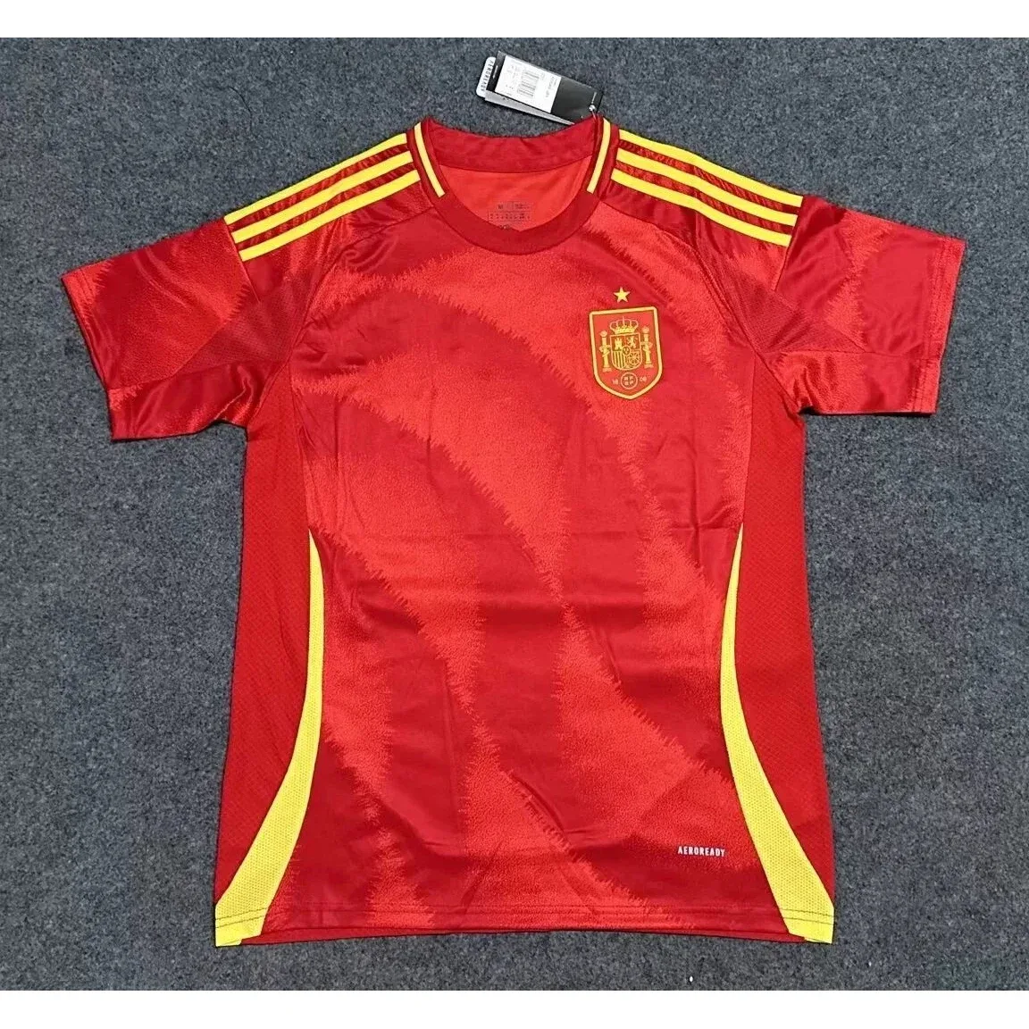 Adidas Adidas 2425 Spain Home Jersey Red Football Shirt Red - 1