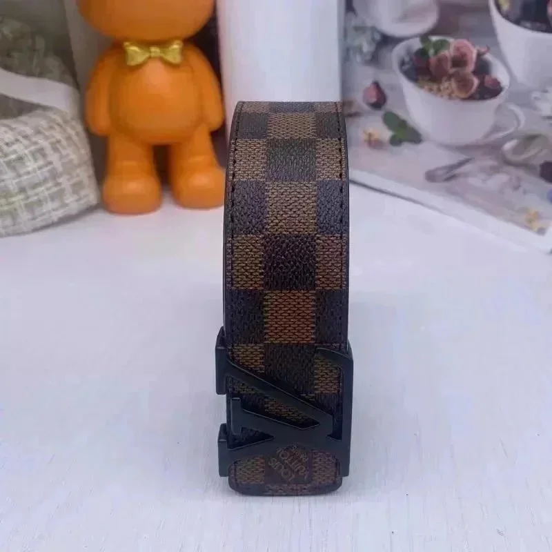 Louis Vuitton Louis Vuitton Damier Brown/Beige Belt Brown