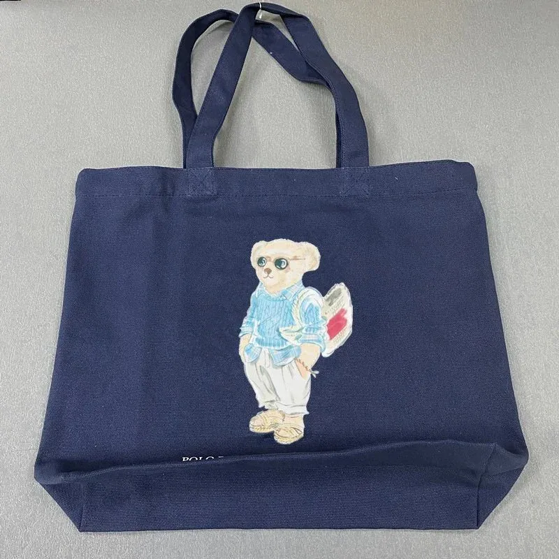 Polo Ralph Lauren Polo Ralph Lauren Polo Bear Navy Blue Tote Bag Navy - 1
