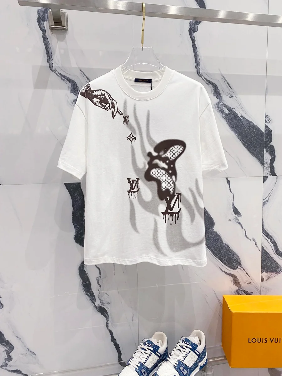 Louis Vui Louis Vui Art That Kills T-Shirt White White - 1
