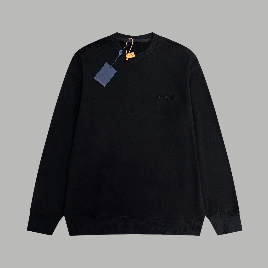 Louis Vuitton Louis Vuitton Monogram Black Sweatshirt Black