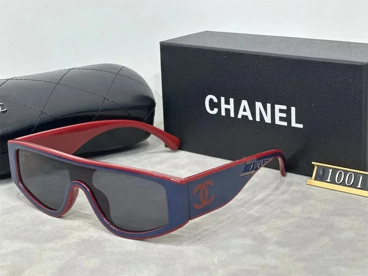 Chanel Chanel 1001 Blue/Red Sunglasses Multicolor