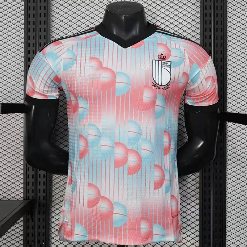 Adidas Adidas Classic Football Belgium Away Jersey 2627 Pink - 1