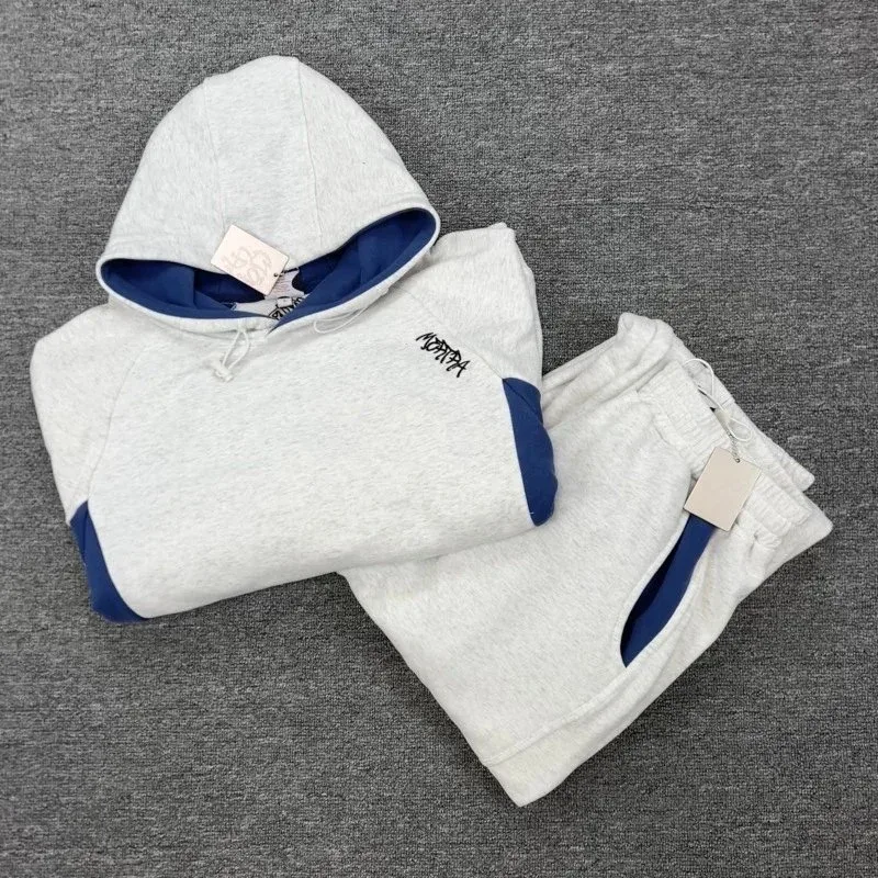Other 2004 Set Grey and Blue Hoodie & Sweatpants Grey - 1