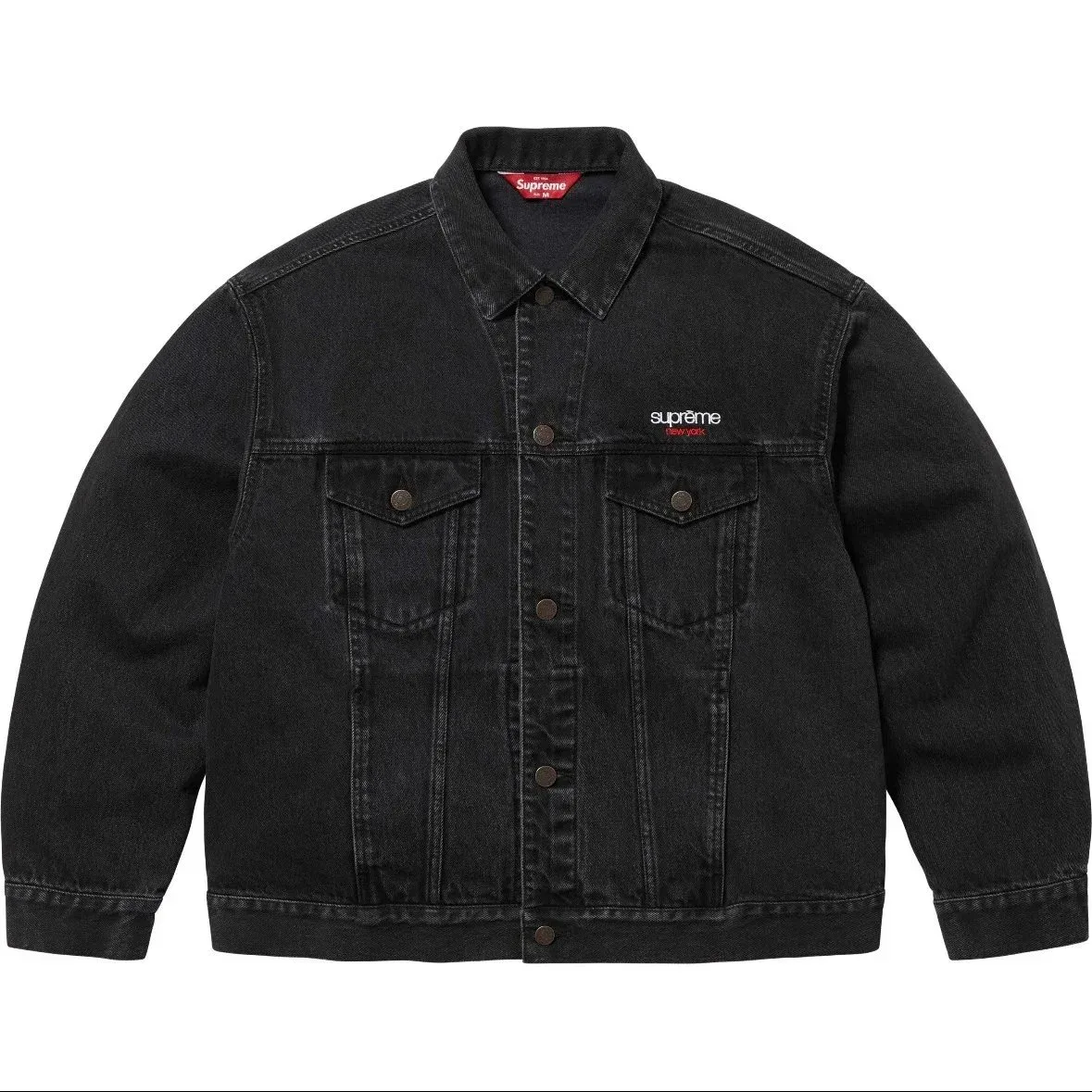 Supreme Supreme Supreme Black Denim Jacket Black