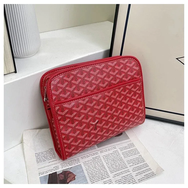 Goyard Goyard YARD Red Leather Clutch Bag Red - 1