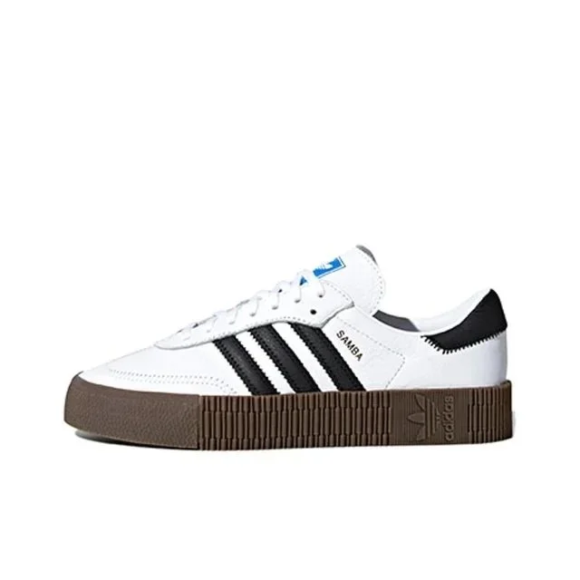 Adidas Adidas Samba Sambarose White/Black Gum Sole Sneakers White - 1
