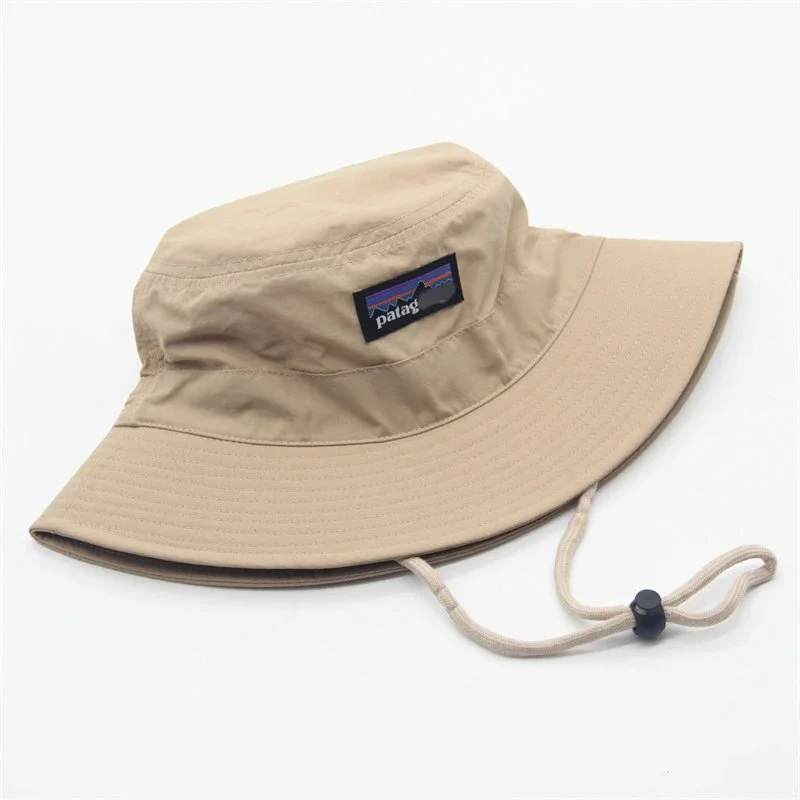 Patagonia Patagonia P-6 Logo Khaki Bucket Hat Beige - 1