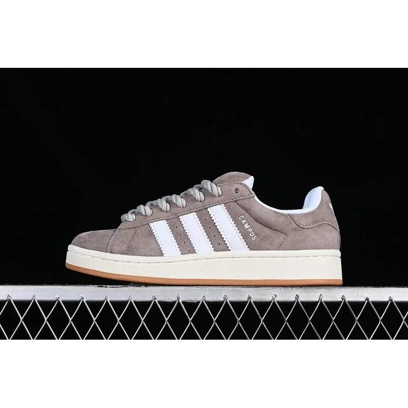 Adidas Adidas Campus Taupe/White/Gum Suede Sneaker Brown