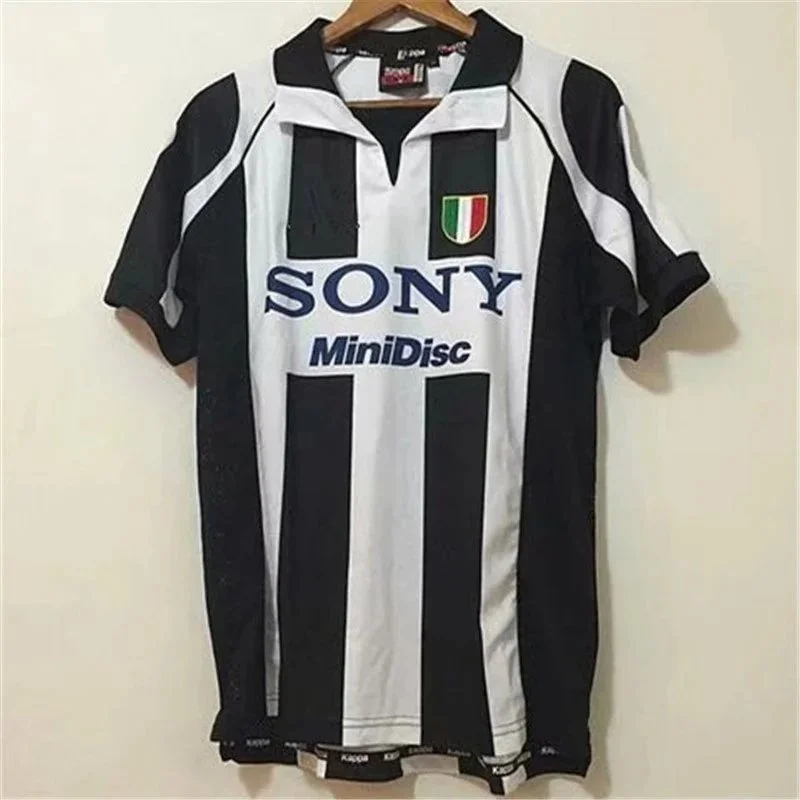 Other Black and White Striped Soccer Jersey Black - 1