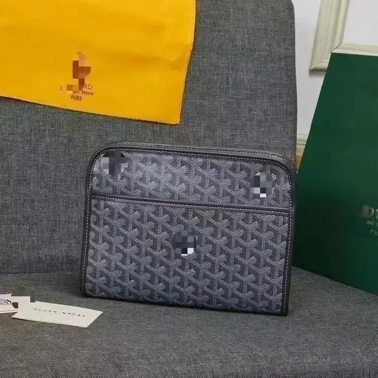 Goyard Goyard YARD Monogram Clutch Bag Black
