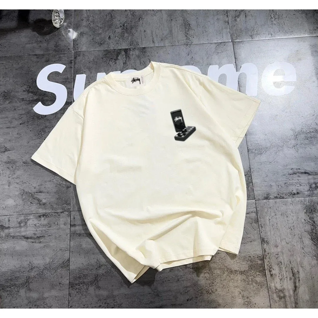 Stussy Stussy Stüssy Bear T-Shirt Cream Casual Cream - 1