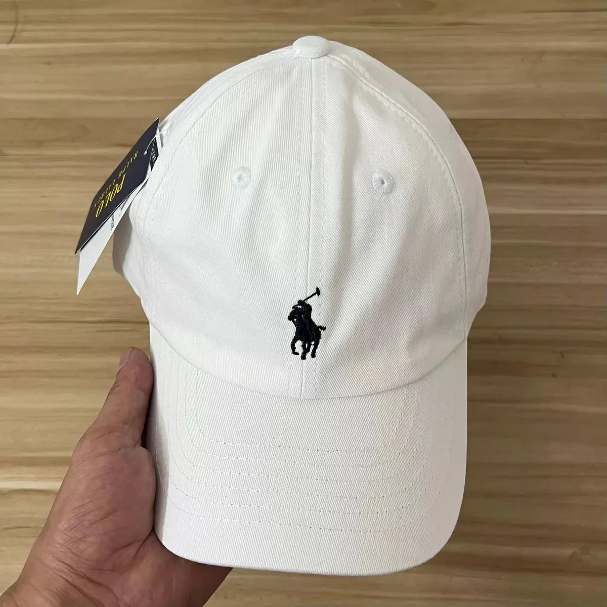 Polo Ralph Lauren Polo Ralph Lauren White Polo Logo Cap White - 1