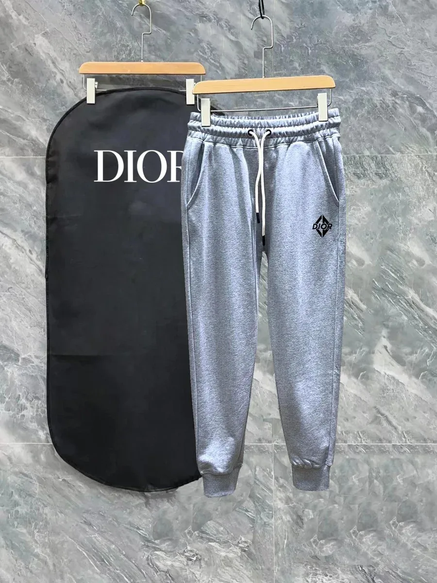Dior Dior Dior Oblique Heather Grey Sweatpants Grey
