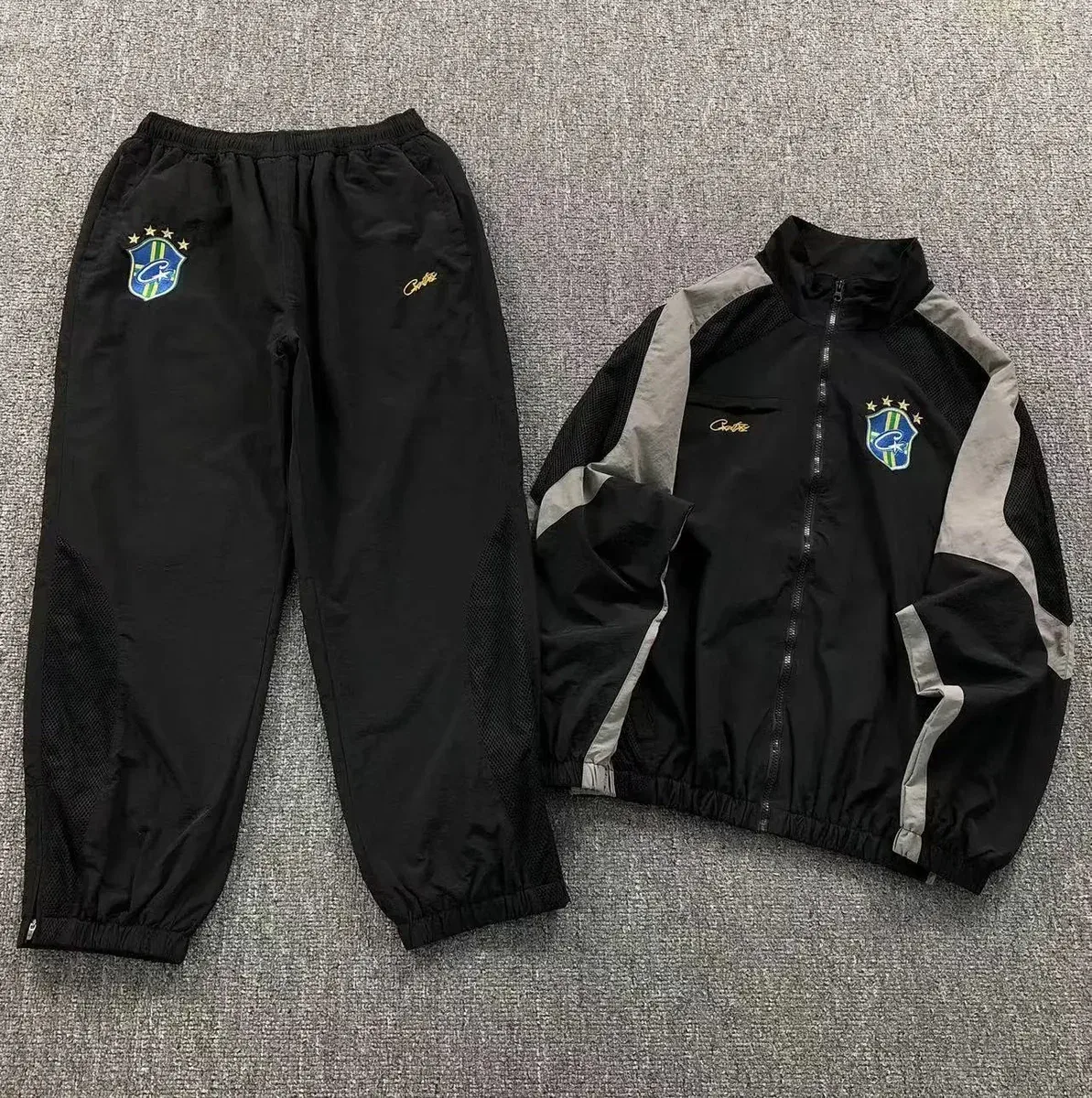 Other Black/Grey Tracksuit Set Black