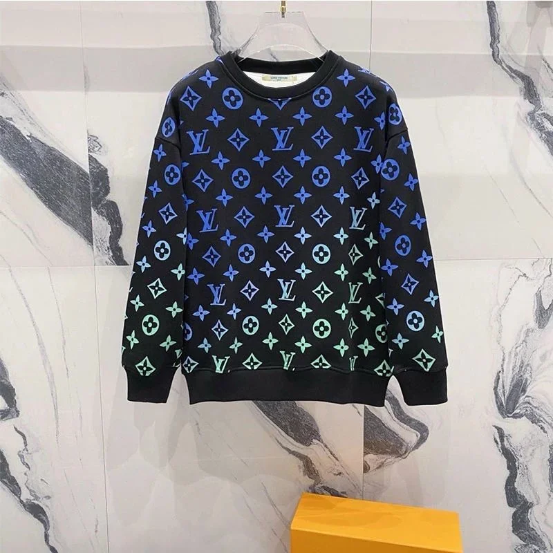 Louis Vuitton Louis Vuitton Monogram LV 38 Crewneck Sweatshirt Black