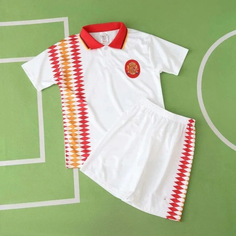 Other Kids Spain Football Jersey Set White Red Yellow White - 1