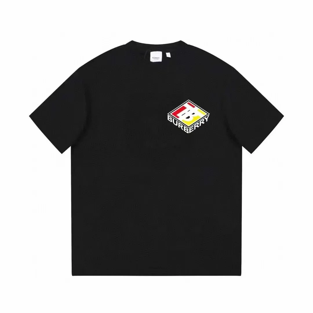 Burberry Burberry Black Diamond Logo T-Shirt Black - 1