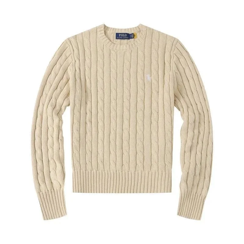 Polo Ralph Lauren Polo Ralph Lauren Cable Knit Sweater Cream Cream - 1