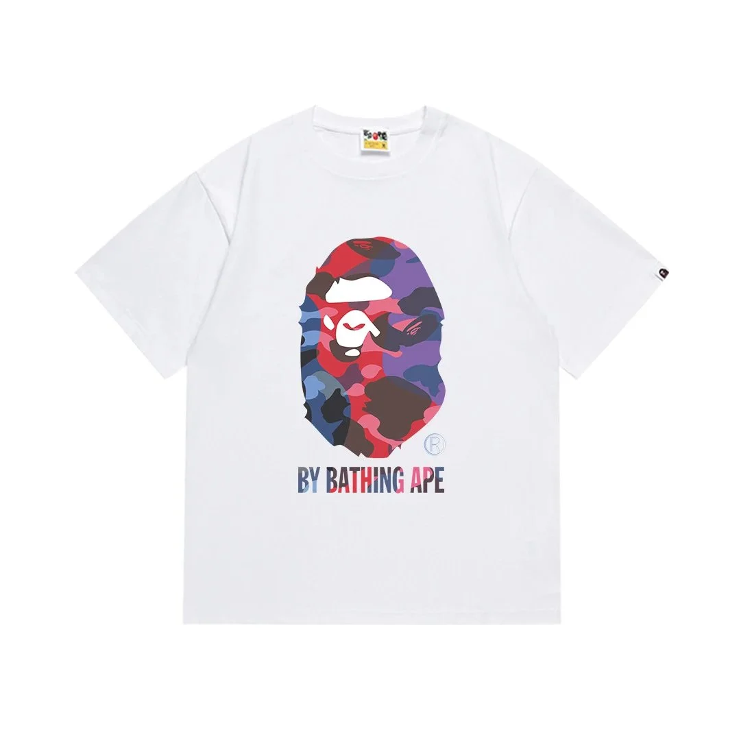 A Bathing Ape A Bathing Ape ABC Camo White T-Shirt White